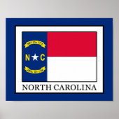 North Carolina Poster (Voorkant)