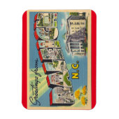 North Carolina, Raleigh Magnet Magneet (Verticaal)