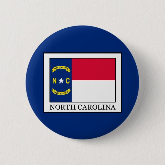 North Carolina Ronde Button 5,7 Cm (Voorkant)