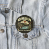 North Carolina Ronde Button 7,6 Cm (In situ)