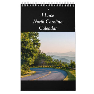 North Carolina Schilderachtig agenda Kalender