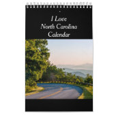 North Carolina Schilderachtig agenda Kalender (Hoes)