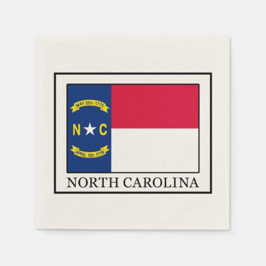 North Carolina Servetten (Voorkant)