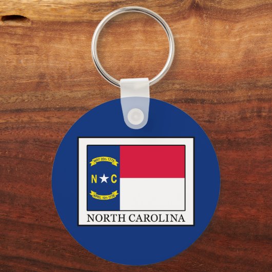 North Carolina Sleutelhanger (Voorkant)