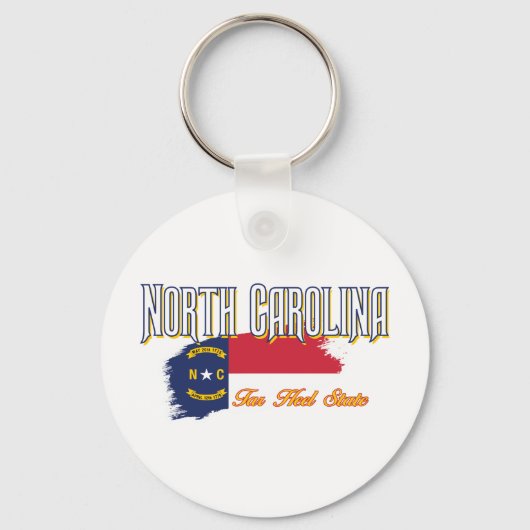 North Carolina Sleutelhanger (Voorkant)