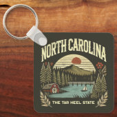 North Carolina Sleutelhanger (Voorkant)