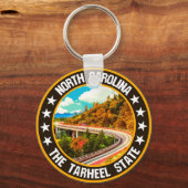 North Carolina Sleutelhanger (Voorkant)