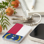 North Carolina Sleutelhanger (Voorkant Rechts)