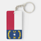 North Carolina Sleutelhanger (achterkant)