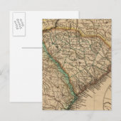 North Carolina, South Carolina, Georgia Briefkaart (Voorkant / Achterkant)