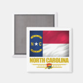 North Carolina (SP) Magneet (Voorkant / Achterkant)