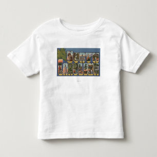 North Carolina (Staatskapitaal/Bloem) Kinder Shirts