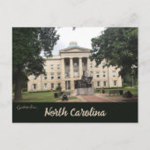 North Carolina State Capitol Briefkaart (Voorkant)