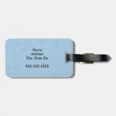 North Carolina State Cardinale Bird Dogwood Flower Bagagelabel (Achterkant horizontaal)