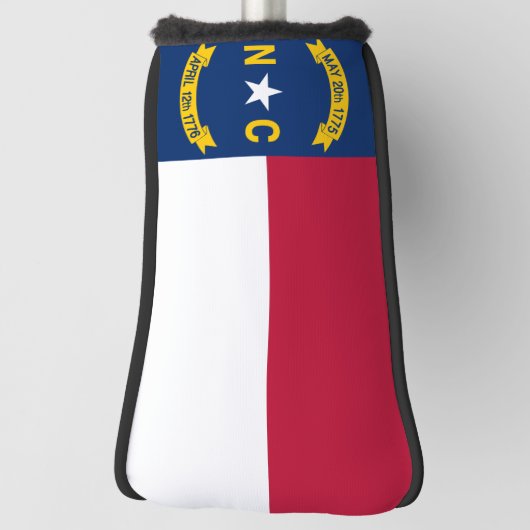 North Carolina State Flag Golf Head Hoesje Golfheadcover (Draai 90)
