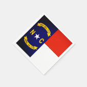 North Carolina State Flag Paper Party Napkins Servet (Hoek)