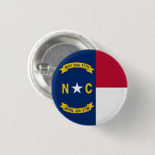 North Carolina State Flag Verenigde Staten Ronde Button 3,2 Cm (Voorkant /achterkant)