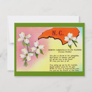 North Carolina State Flower Briefkaart