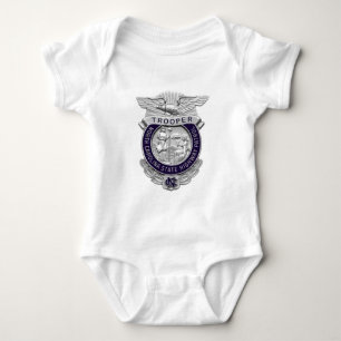 North Carolina State Highway Patrol Trooper Badge Romper