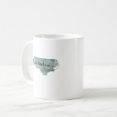North Carolina State Illustration Koffiemok (Voorkant links)