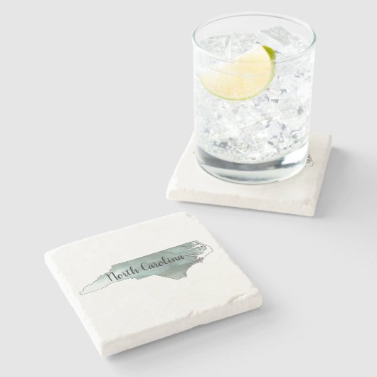 North Carolina State Illustration Onderzetter (Zijkant)