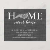 NORTH CAROLINA State Moving Aankondiging Post Kaar (Voorkant)