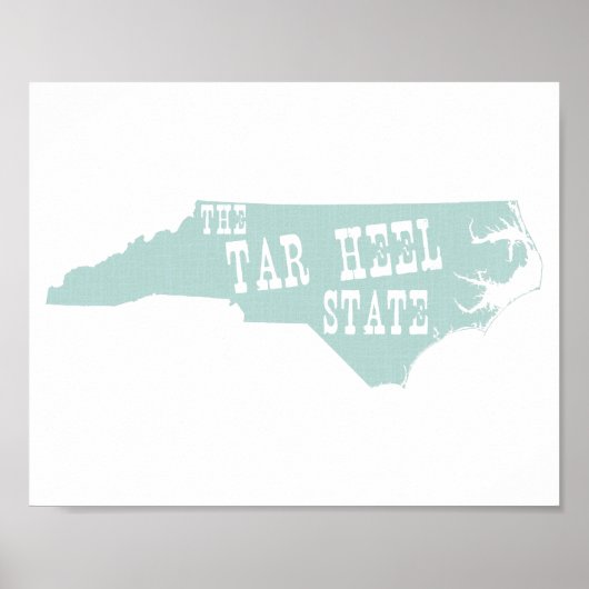 North Carolina State Nickname Poster (Voorkant)