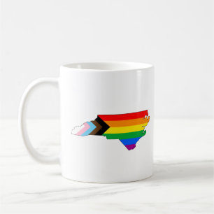 North Carolina State Pride LGBTQ Progress Pride Koffiemok