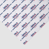 North Carolina State Pride Tissue Paper Tissuepapier (Detail)