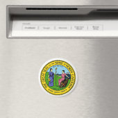 North Carolina State Seal Magneet (Insitu (Vaatwasser))