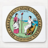 North Carolina State Seal - Muismat (Voorkant)