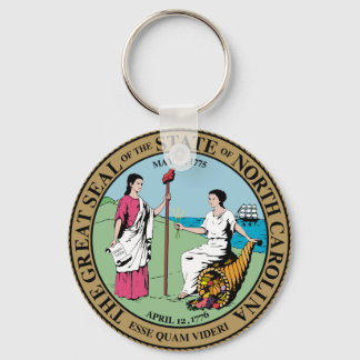 North Carolina State Seal Sleutelhanger