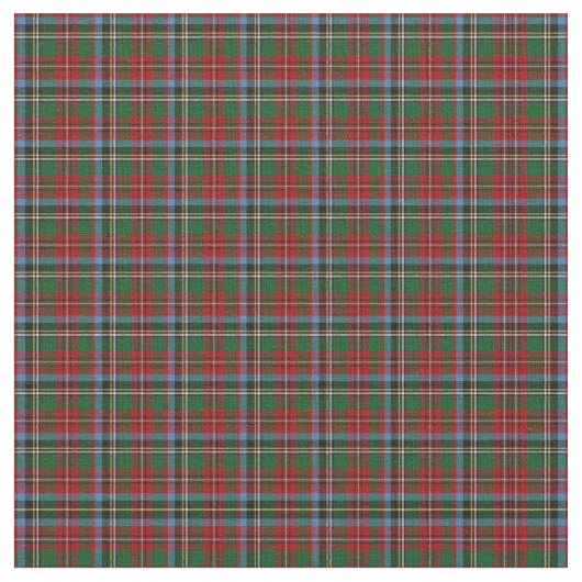 North Carolina State Tartan Stof (Close Up)