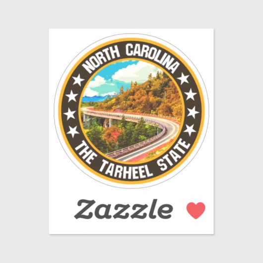 North Carolina Sticker (Vel)