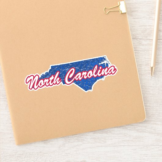 North Carolina Sticker (Notitieboek)