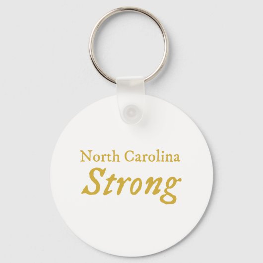 North Carolina Strong Sleutelhanger (Voorkant)