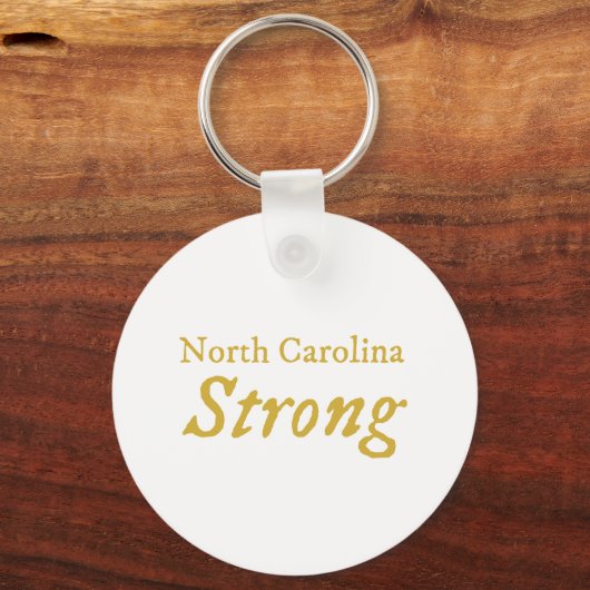 North Carolina Strong Sleutelhanger (Voorkant)