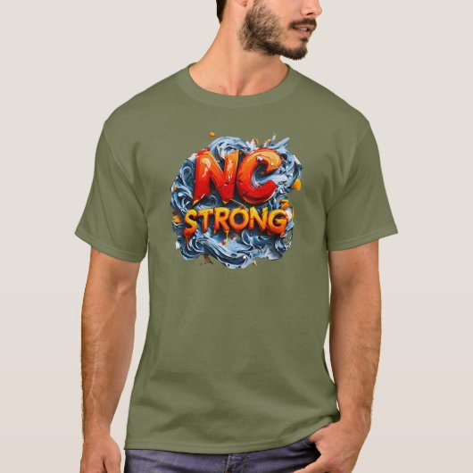 North Carolina Strong T-shirt (Voorkant)