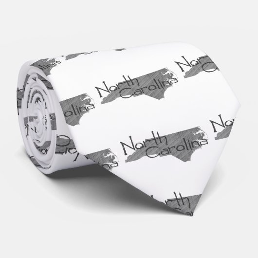 North Carolina Stropdas (Opgerold)