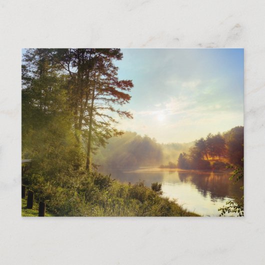 North Carolina Sunset Briefkaart (Voorkant)