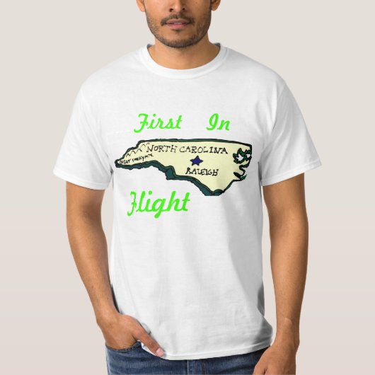 North Carolina T-shirt (Voorkant)