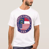 North Carolina T-shirt (Voorkant)
