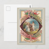  North Carolina Tabaksadvertentie Briefkaart (Voorkant / Achterkant)