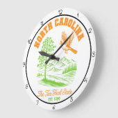 North Carolina Tar Heel State Cardinal Grote Klok (Hoek)