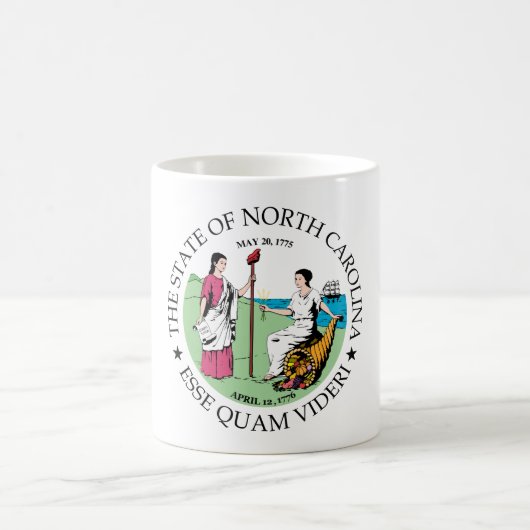 North Carolina-teken Koffiemok (Center)