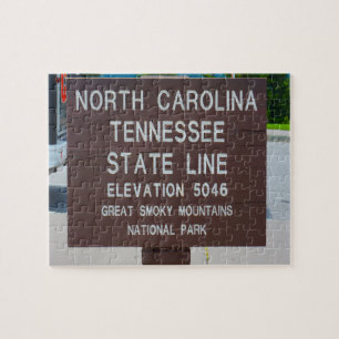 North Carolina Tennessee Legpuzzel