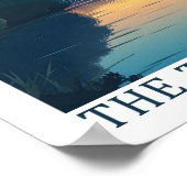 North Carolina the Tar Heel State USA Travel Place Poster (Hoek)