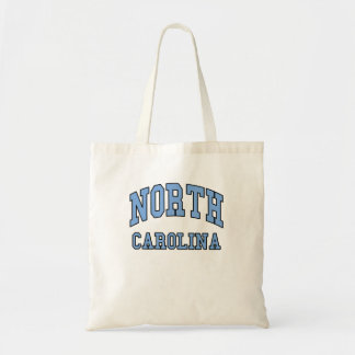 North Carolina - Throwback Design - Staat NC - Tote Bag