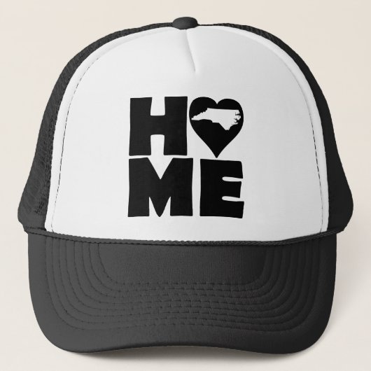 North Carolina Thuis Hart Staat Pet Hoed (Voorkant)