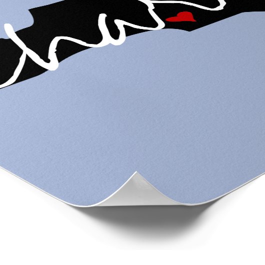 North Carolina Town Poster (Hoek)